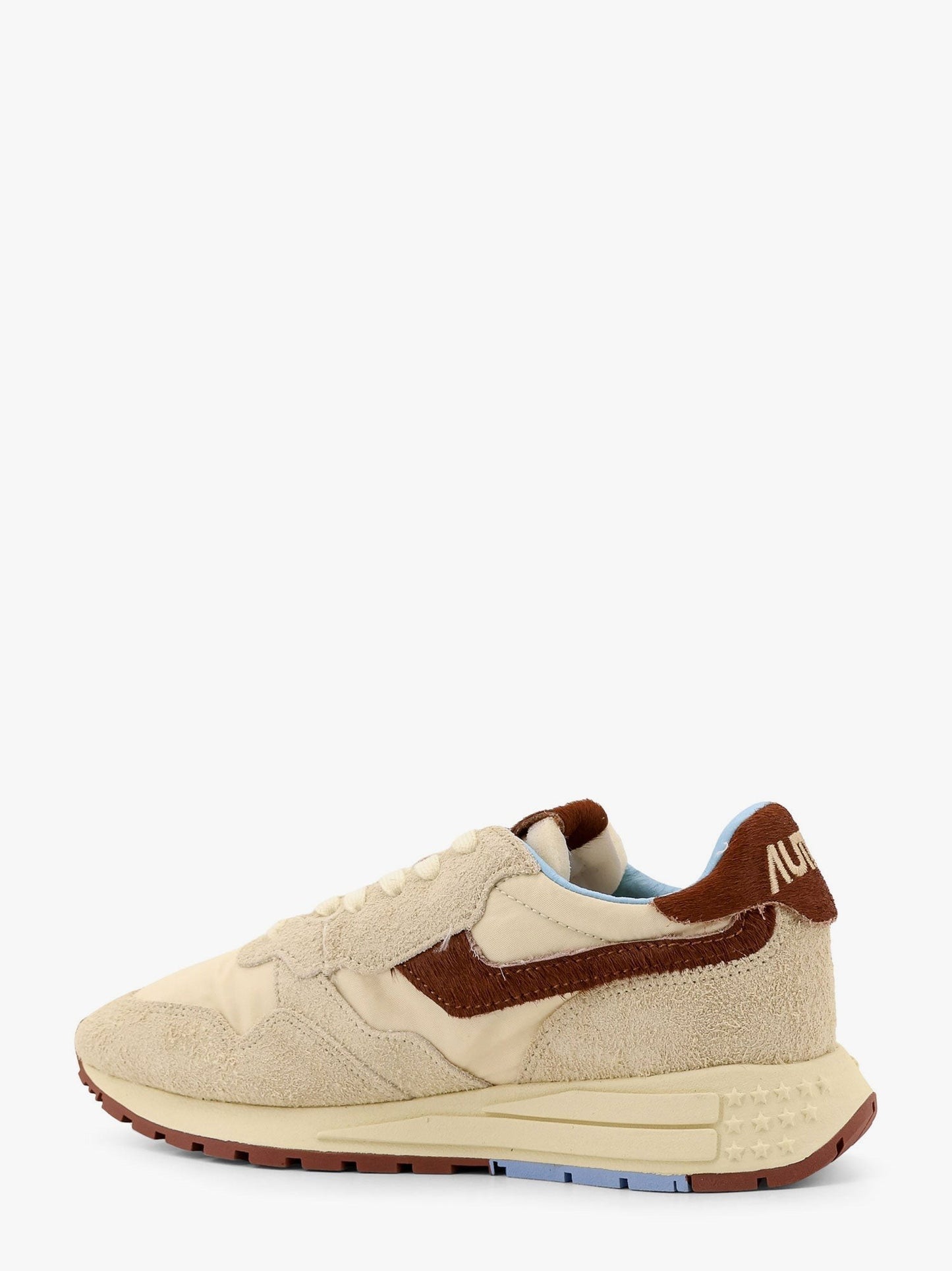 Autry Reelwind suede and nylon sneakers