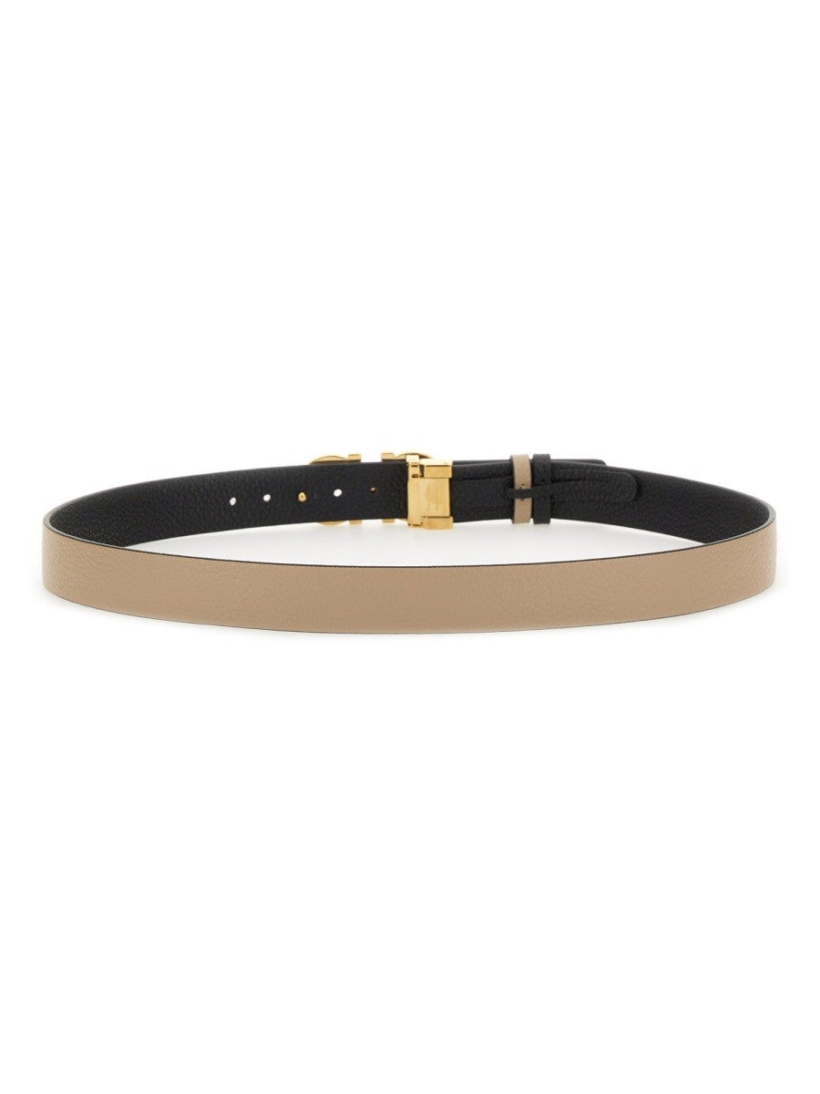 Ferragamo REVERSIBLE BELT HOOKS