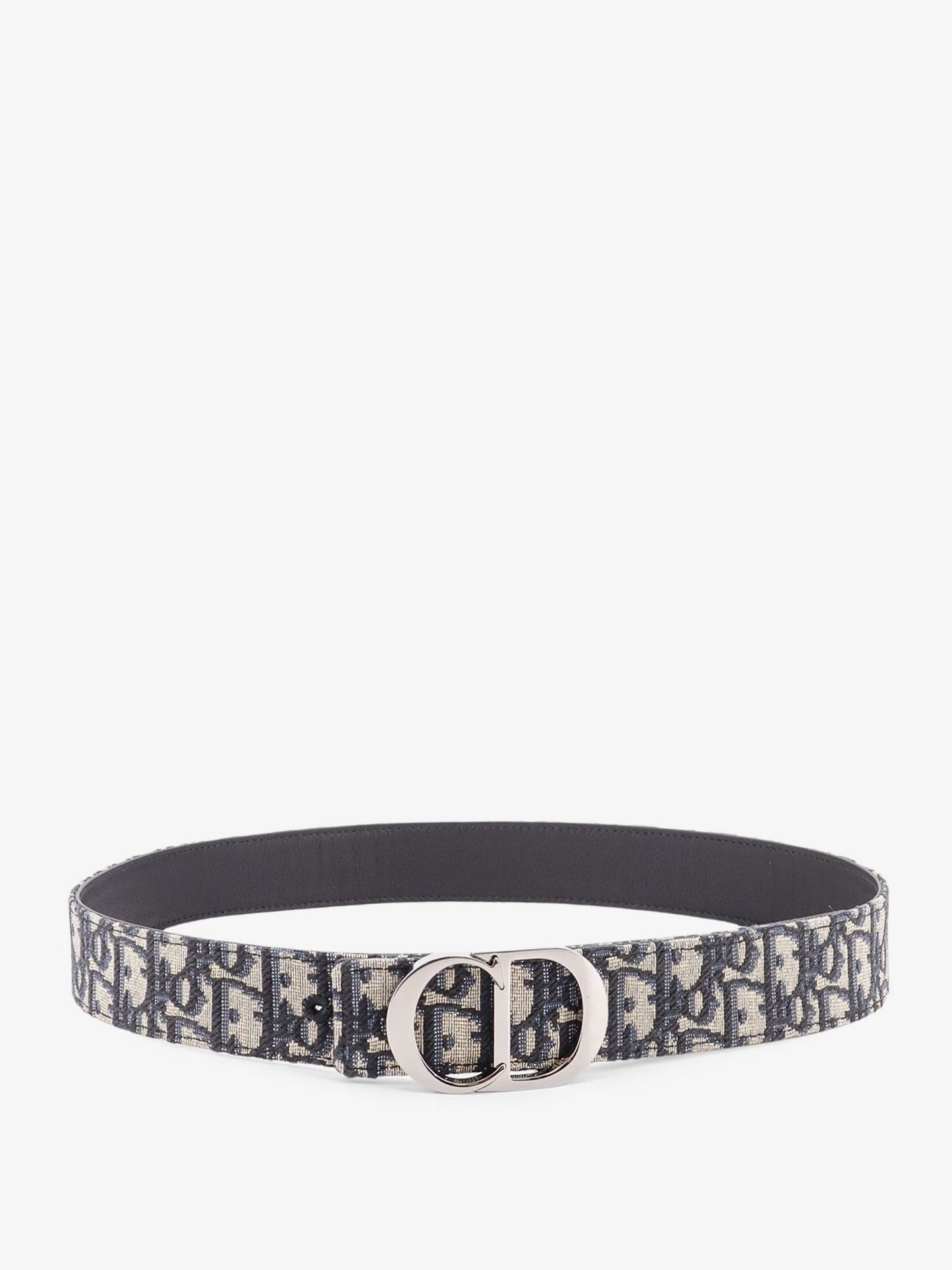 Dior Reversible leather and Dior Oblique fabric belt