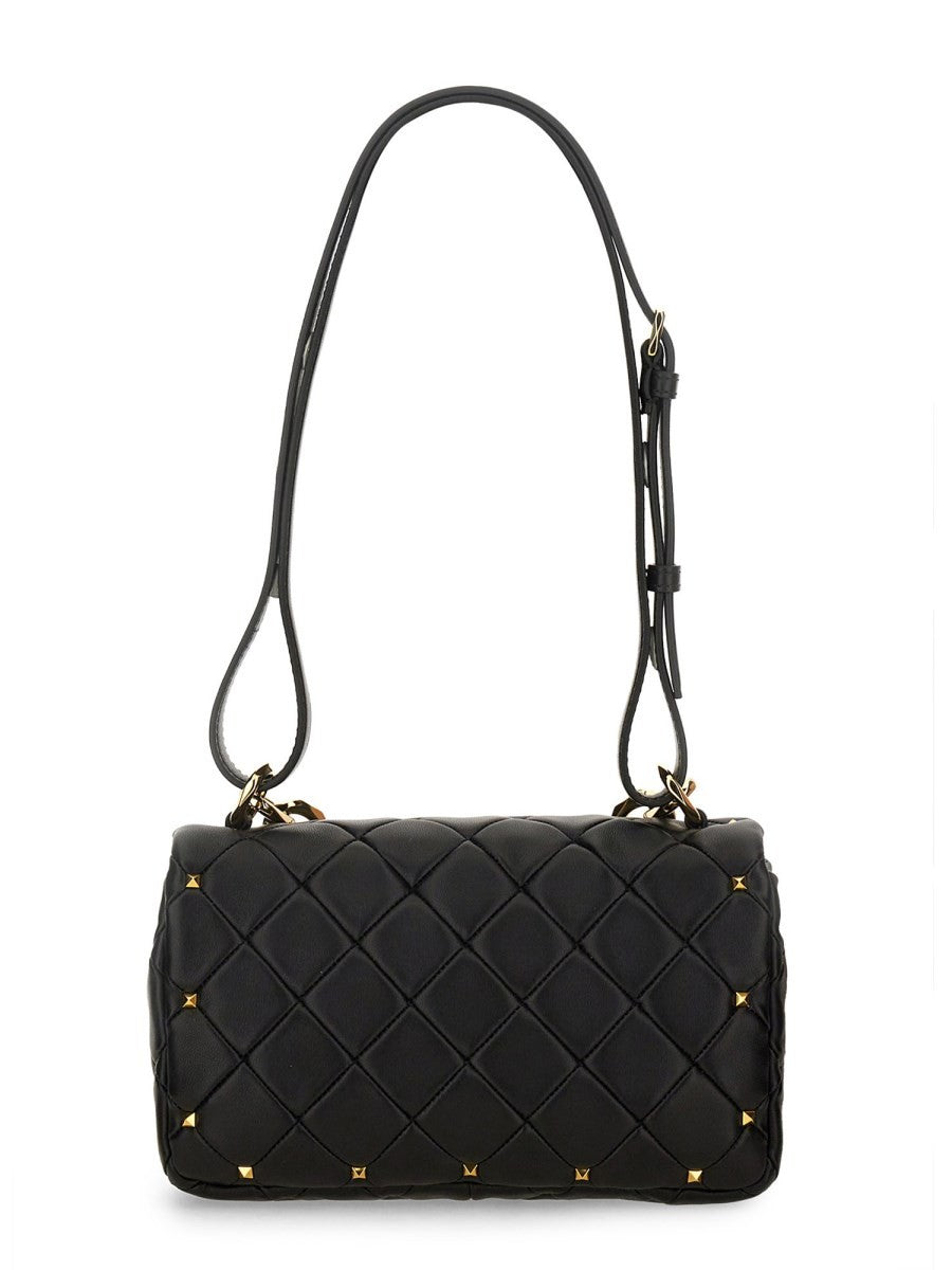 Valentino Garavani ROCKSTUD SPIKE SHOULDER BAG SMALL