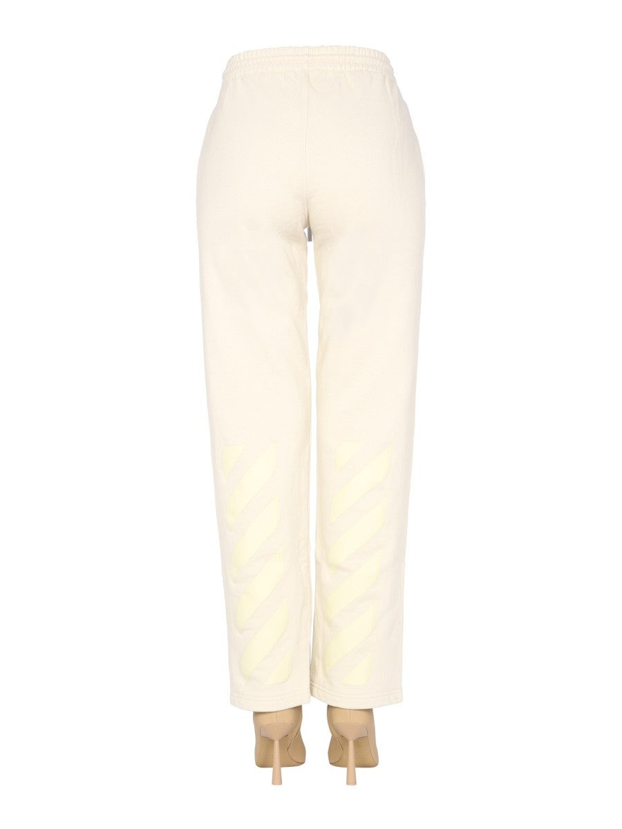 Off-white "RUBBER ARROW" JOGGING PANTS