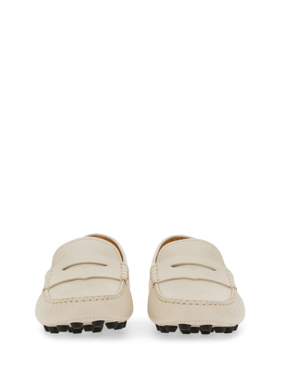 TOD'S RUBBERIZED MOCCASIN