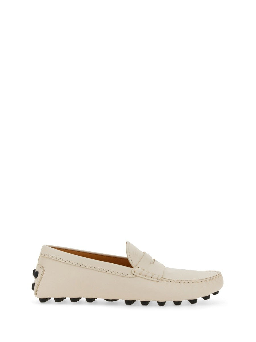 TOD'S RUBBERIZED MOCCASIN