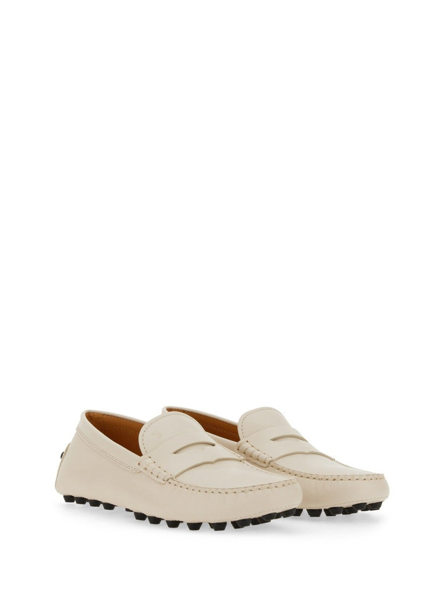 TOD'S RUBBERIZED MOCCASIN