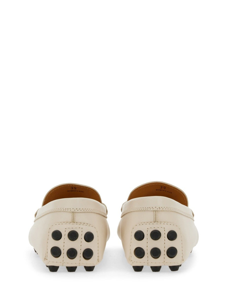 TOD'S RUBBERIZED MOCCASIN