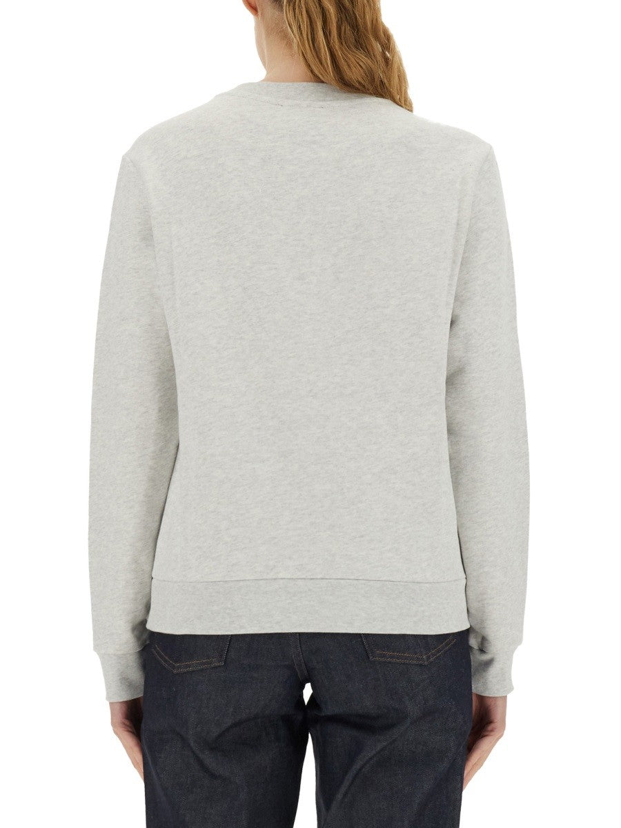 A.P.C. RUE MADAME SWEATSHIRT WITH LOGO
