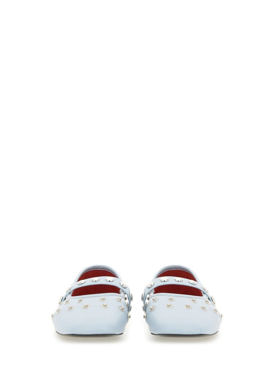 stella mccartney "RYDER" BALLERINA WITH STUDS
