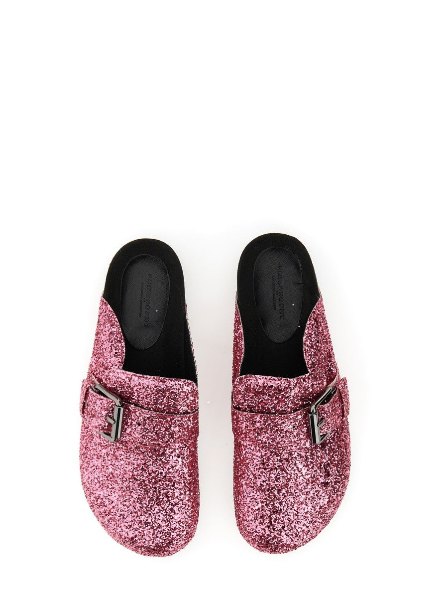 Philosophy Di Lorenzo Serafini SANDAL WITH GLITTER