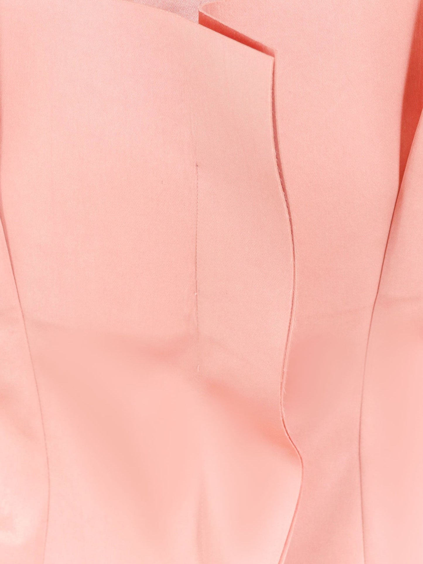 Philosophy Di Lorenzo Serafini Satin long dress with bustier