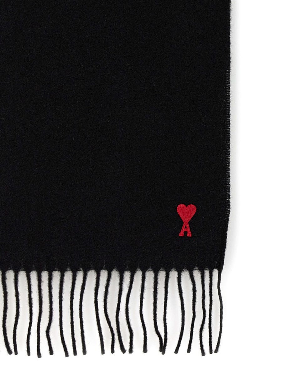 AMI PARIS SCIARPA CON LOGO