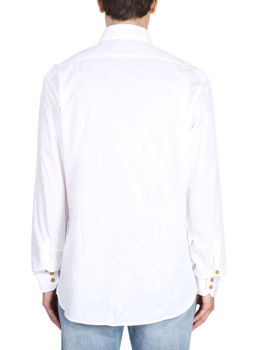 Vivienne Westwood SHIRT WITH ORB EMBROIDERY