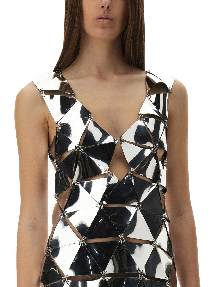 RABANNE SHORT DRESS