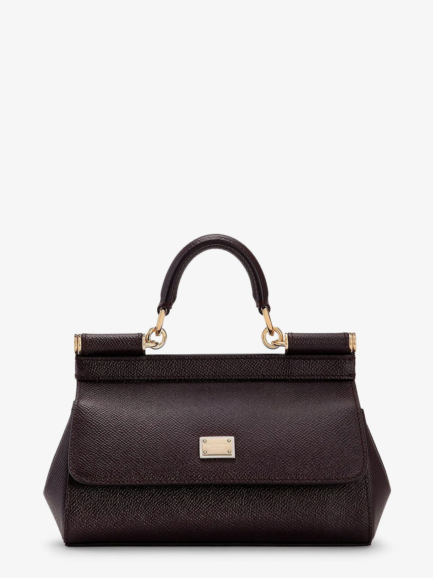 Dolce & Gabbana Sicily Small leather shoulder bag