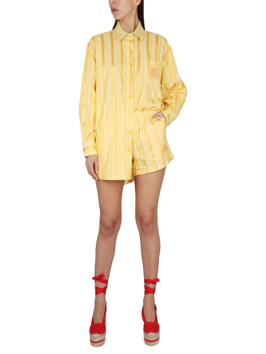 Etro SILK BLEND SHIRT