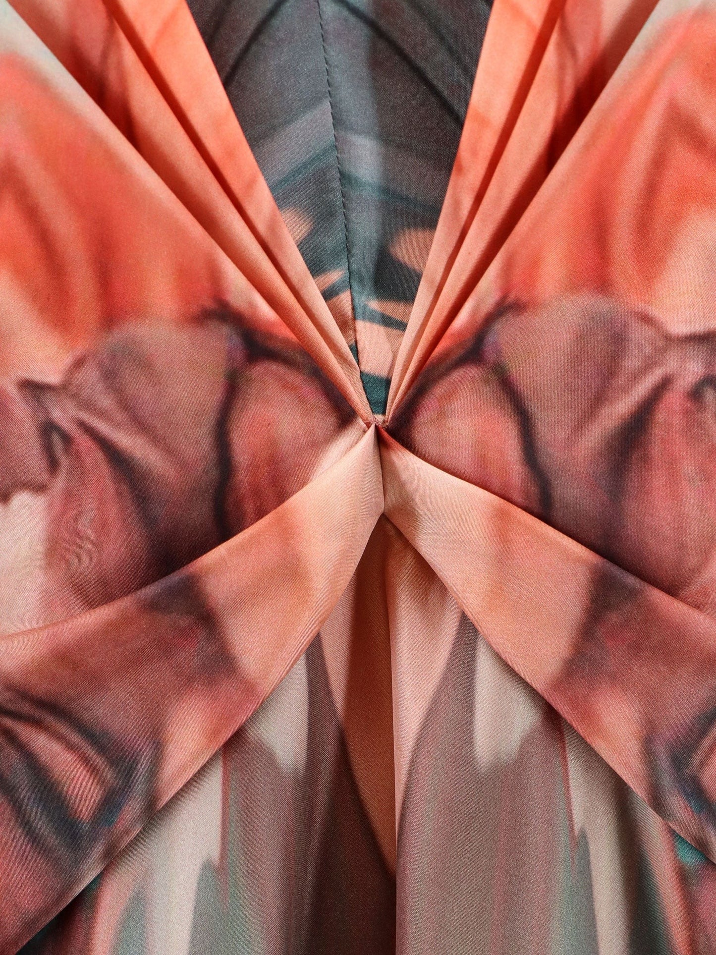 alberta ferretti Silk dress with floral print