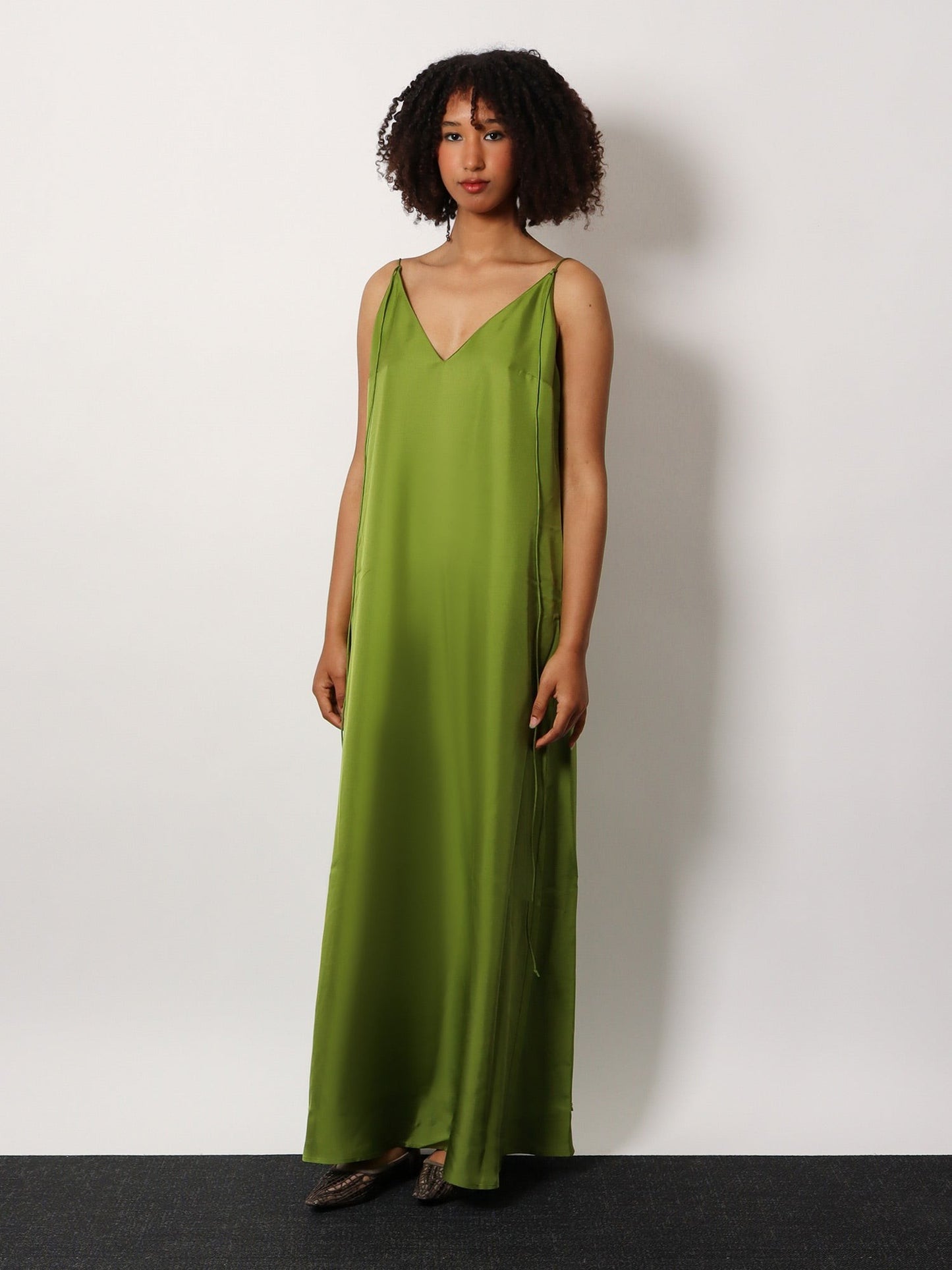 ROHE Silk dress with laces