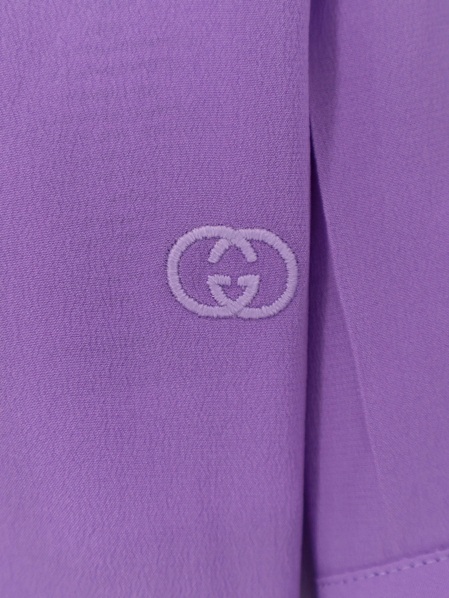 Gucci Silk shirt with GG embroidery