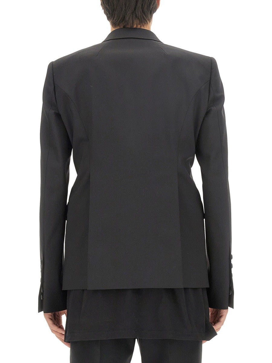 RICK OWENS SINGLE-BREASTED JACKET