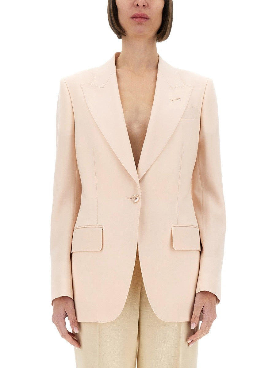 TOM FORD SINGLE BREASTED WOOL JACKET
