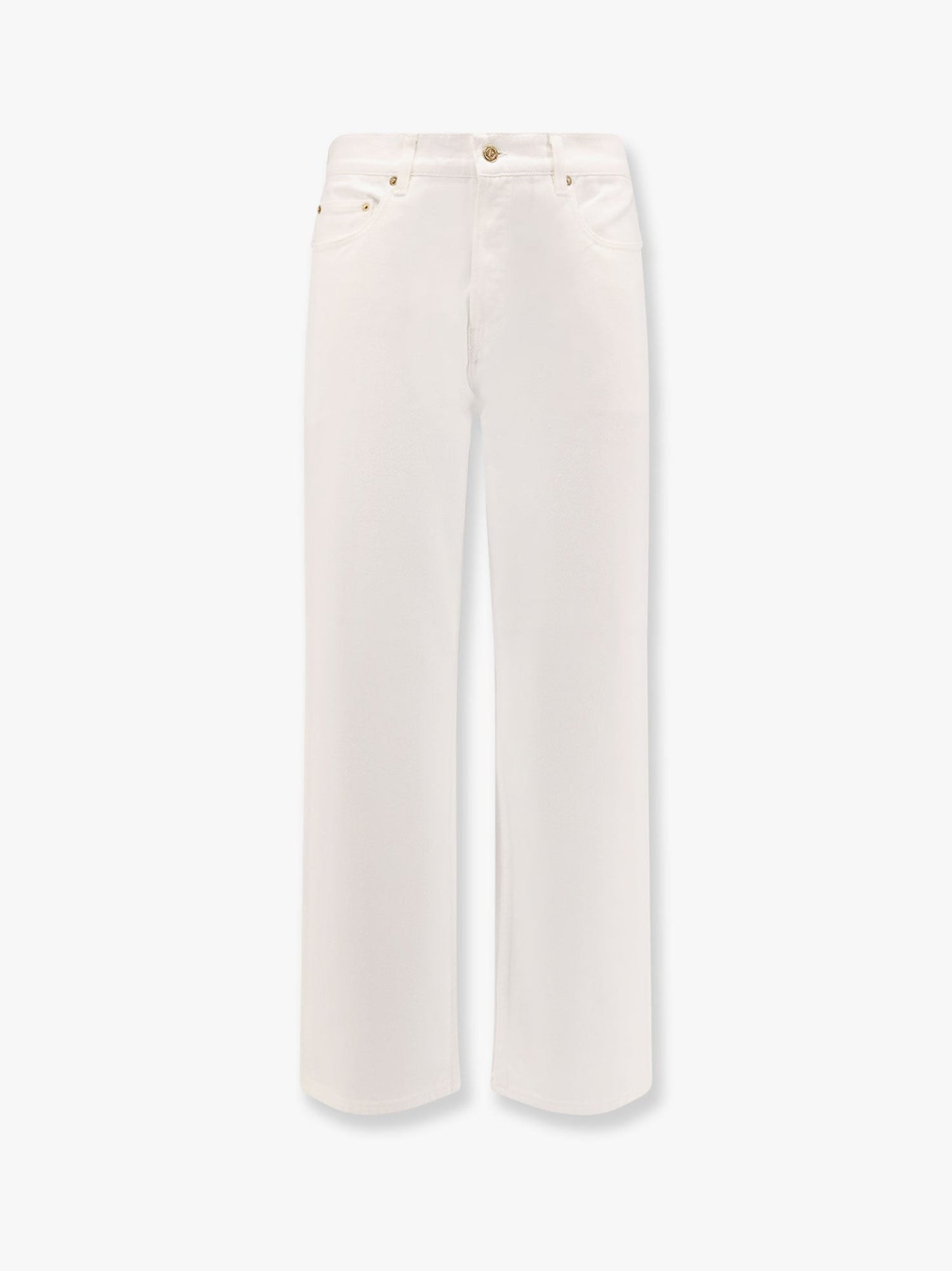 Golden Goose Deluxe Brand Skate white denim trouser