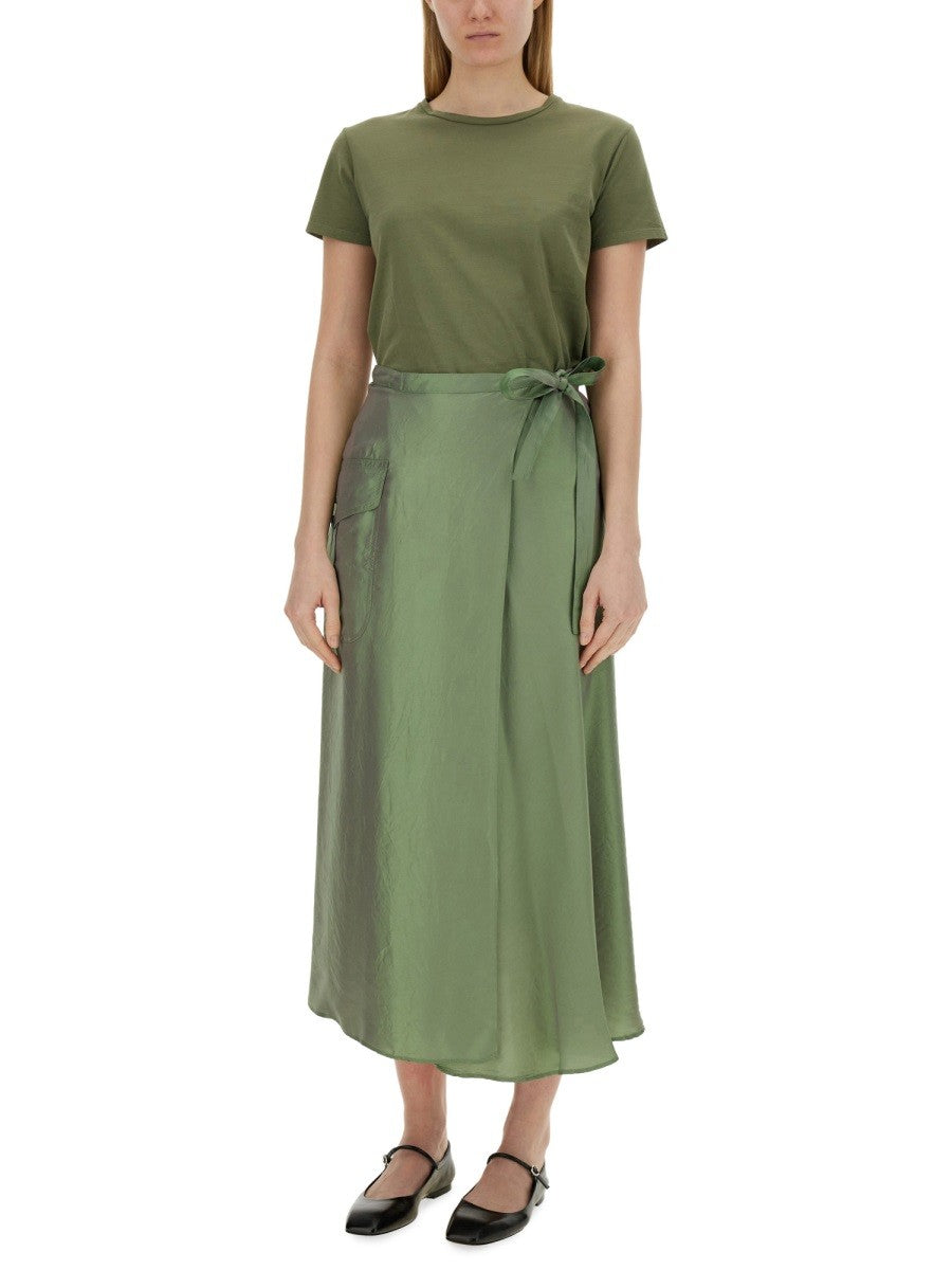 ASPESI SKIRT WITH BOW