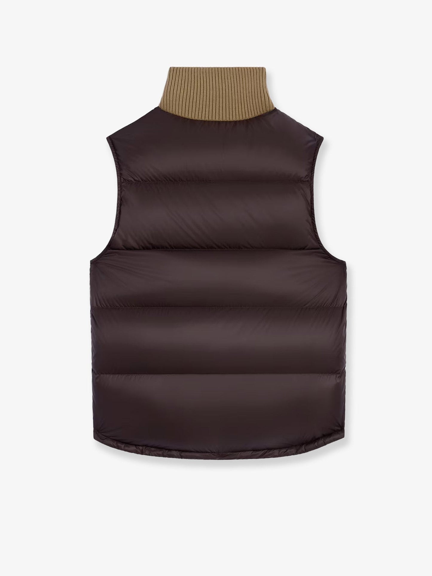 Celine Sleeveless down jacket with Triomphe patch