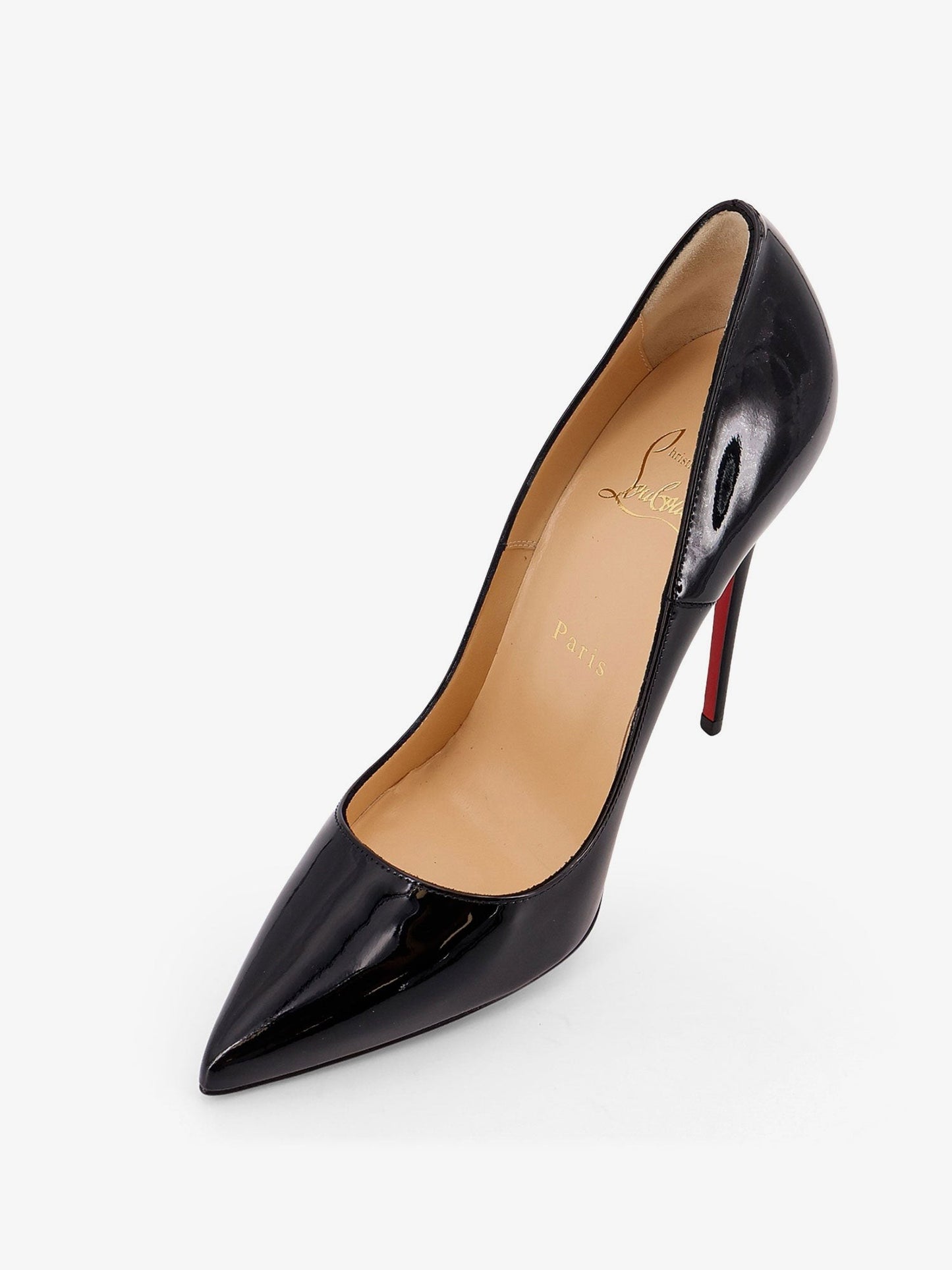 CHRISTIAN LOUBOUTIN So Kate 120 patent leather pumps