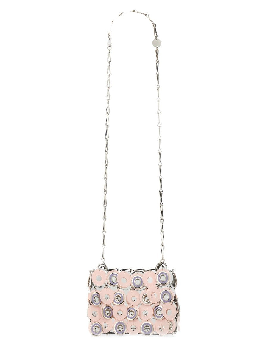RABANNE "SPARKLE DISCS" SHOULDER BAG