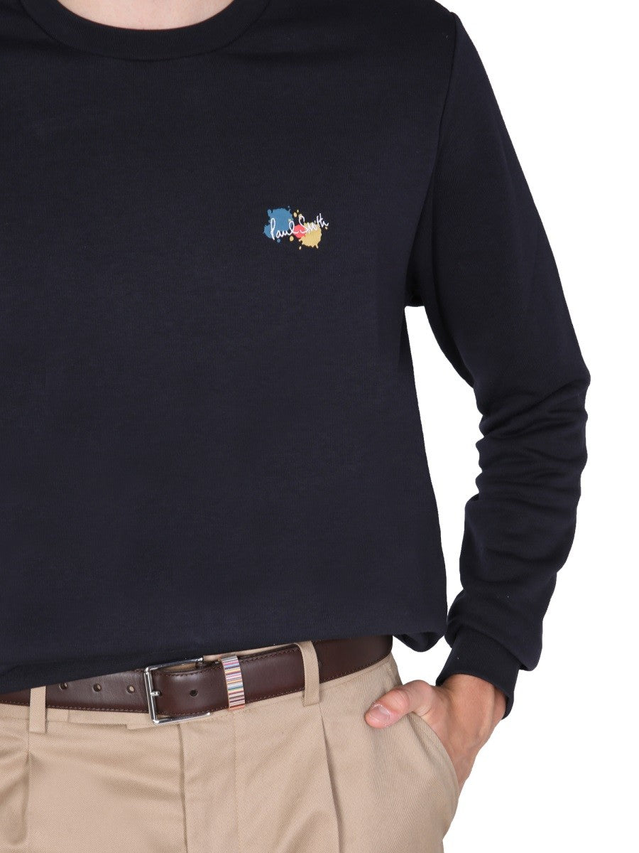 PAUL SMITH SPLATTER PRINT SWEATSHIRT