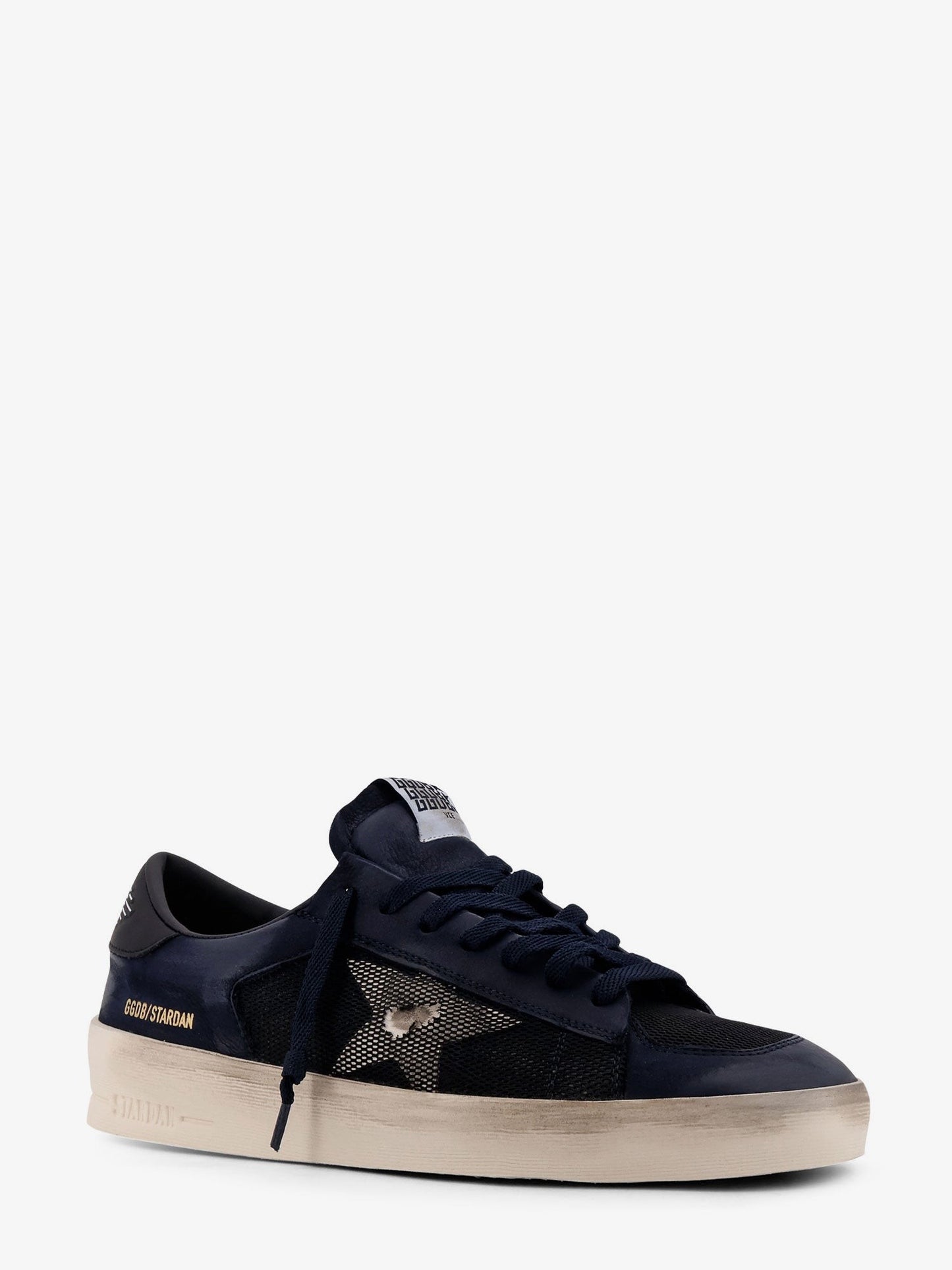 Golden Goose Deluxe Brand Stardan under net star low-top leather sneakers