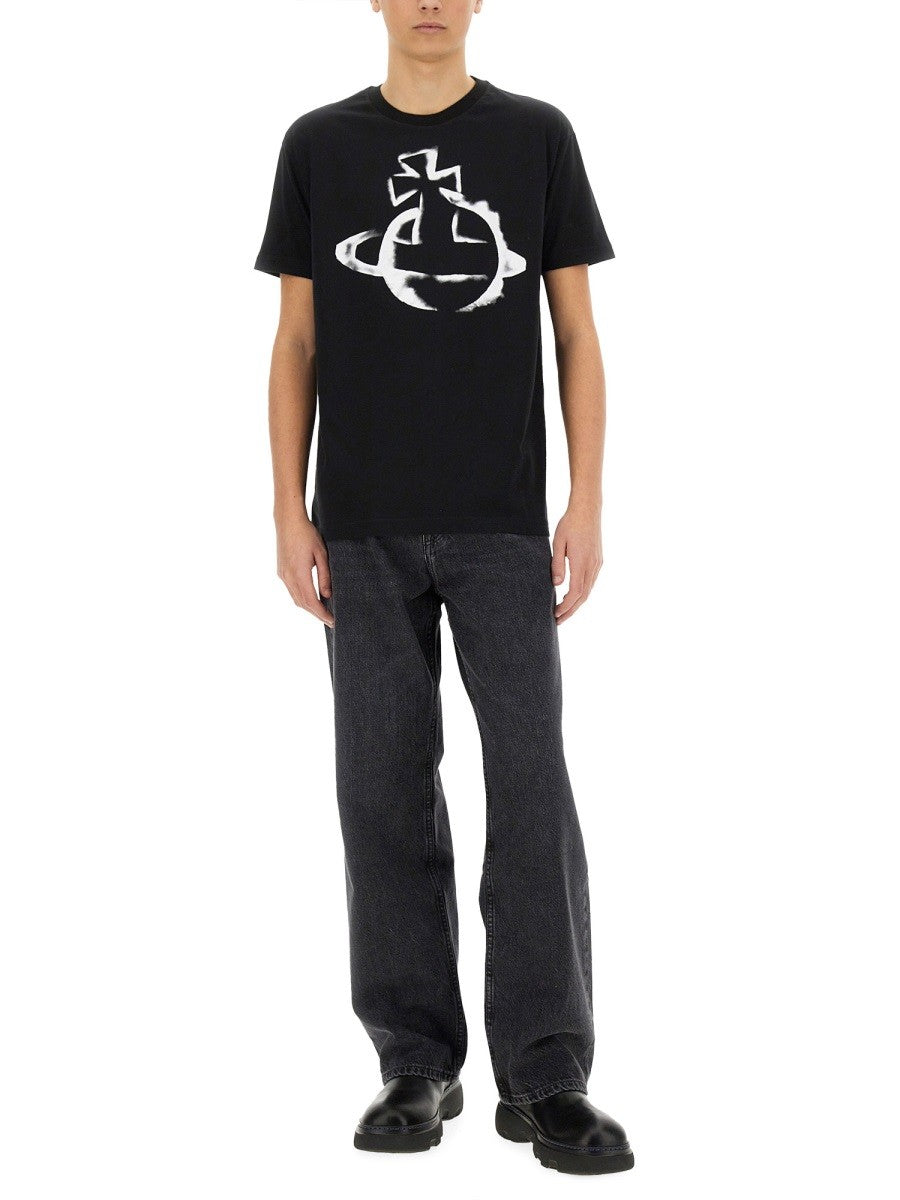 Vivienne Westwood "STENCIL ORB" T-SHIRT