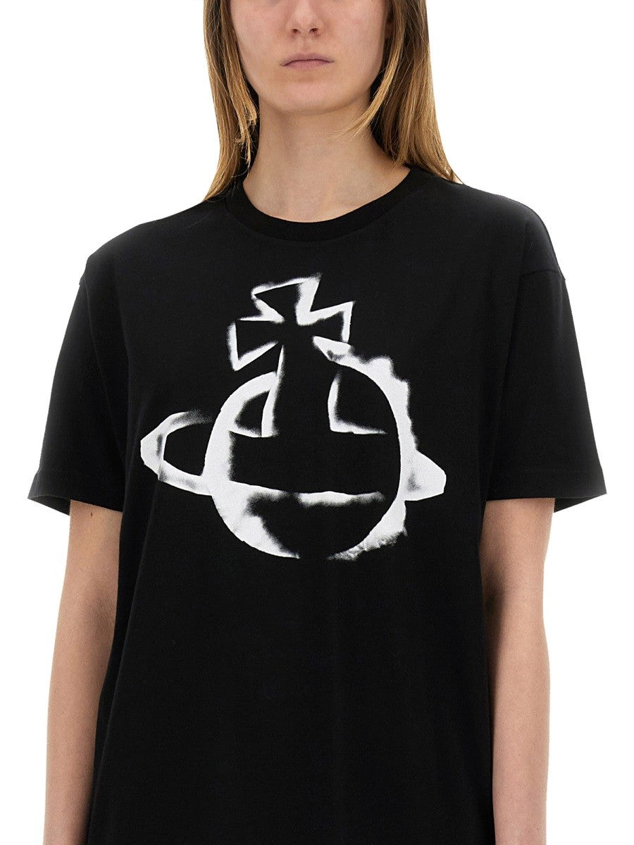 Vivienne Westwood "STENCIL ORB" T-SHIRT