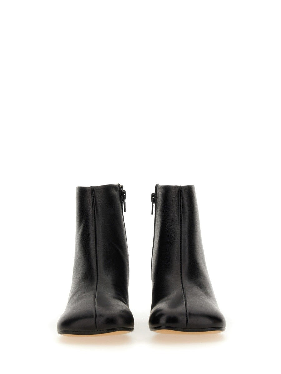 MM6 MAISON MARGIELA STIVALETTO IN PELLE