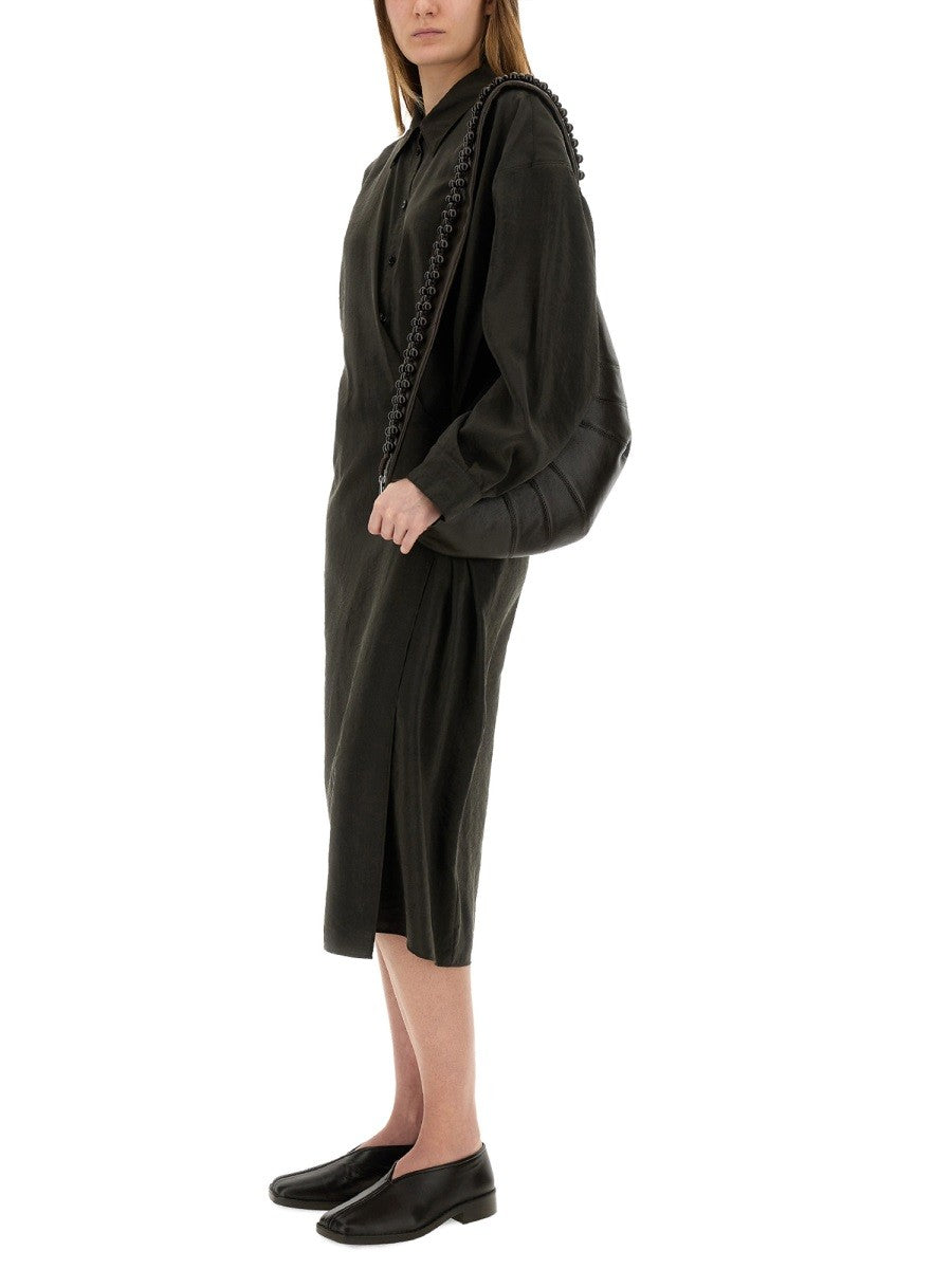 LEMAIRE "STRAIGHT COLLAR TWISTED" DRESS