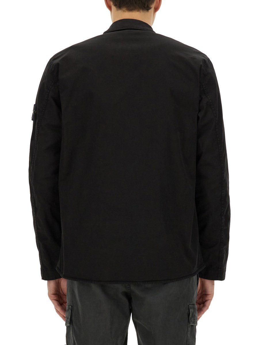 Stone Island STRETCH COTTON TWILL SHIRT