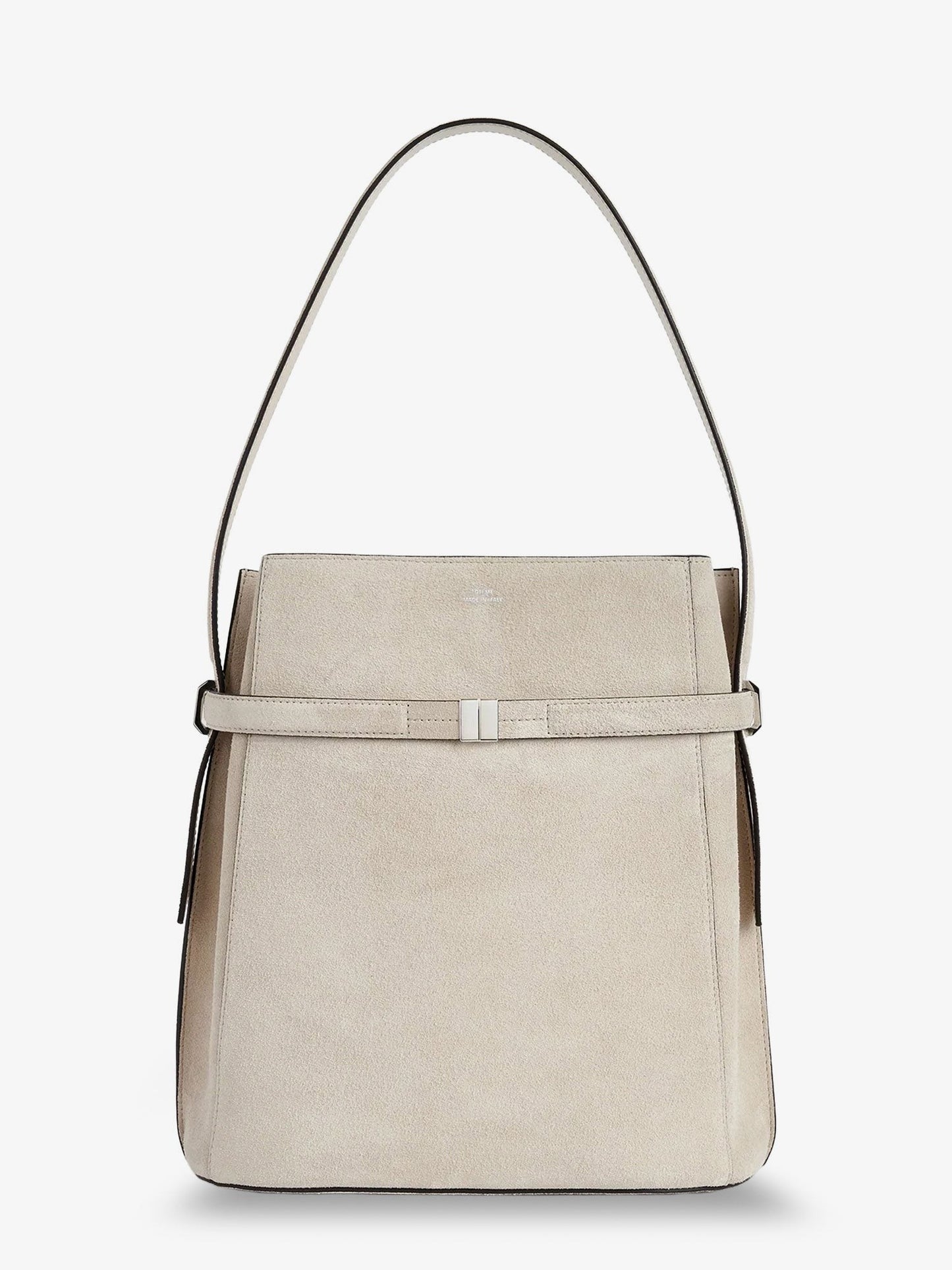 TOTEME Suede Belted bucket bag