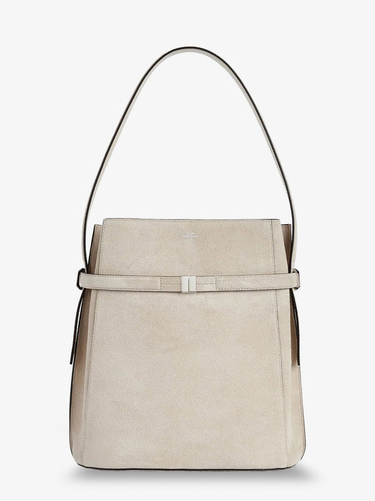 TOTEME Suede Belted bucket bag