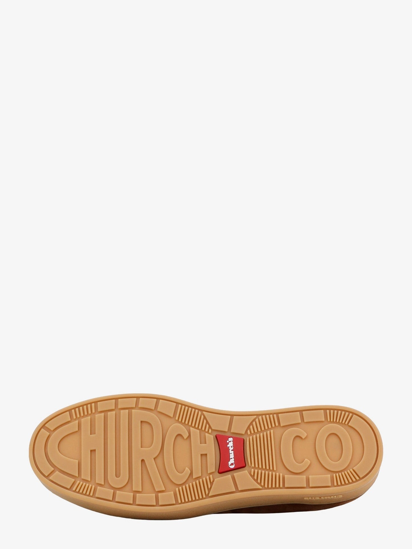 CHURCH'S Suede lace-up shoe with embossed logo detail