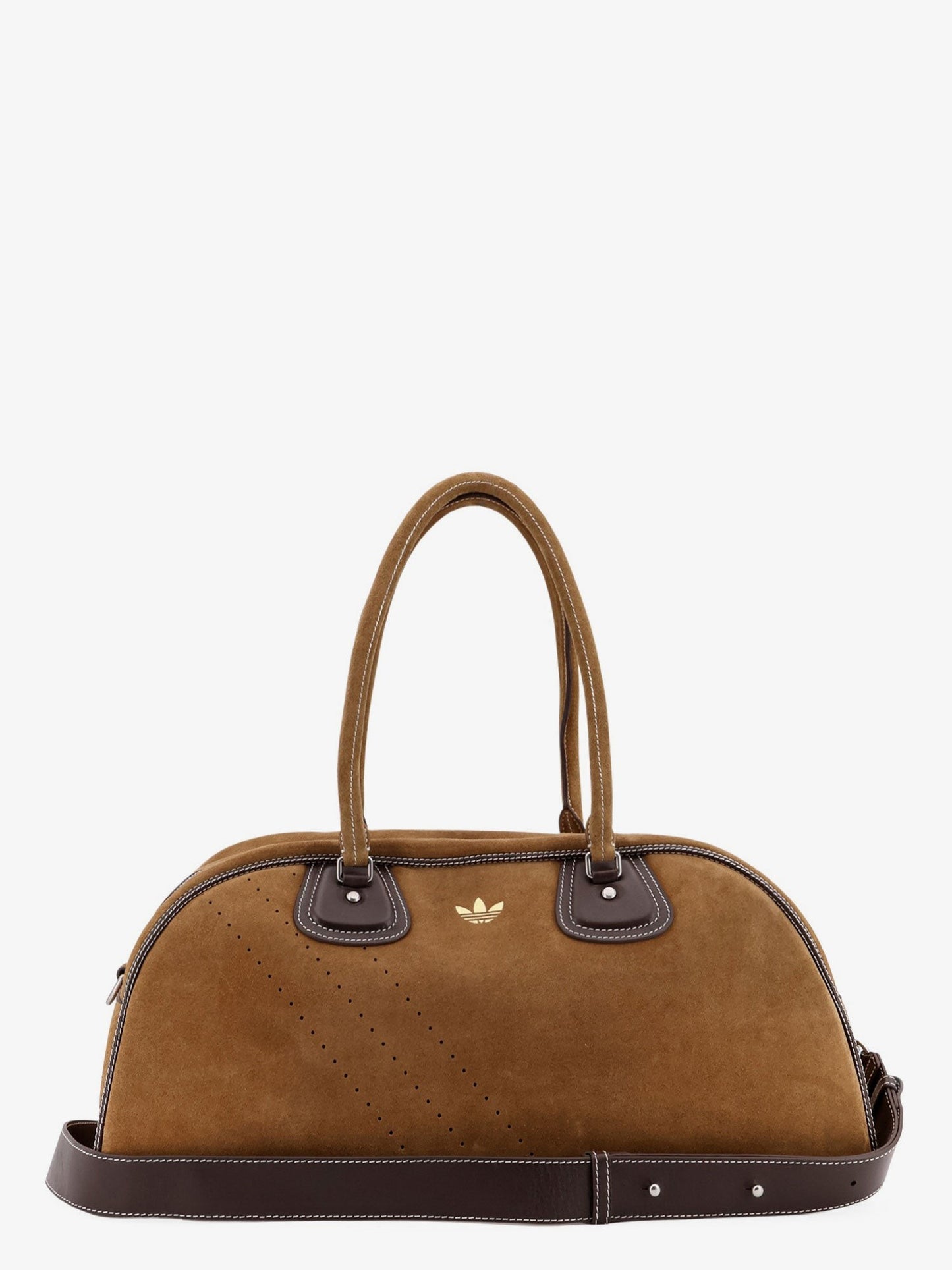 ADIDAS X WALES BONNER Suede travel bag with leather details