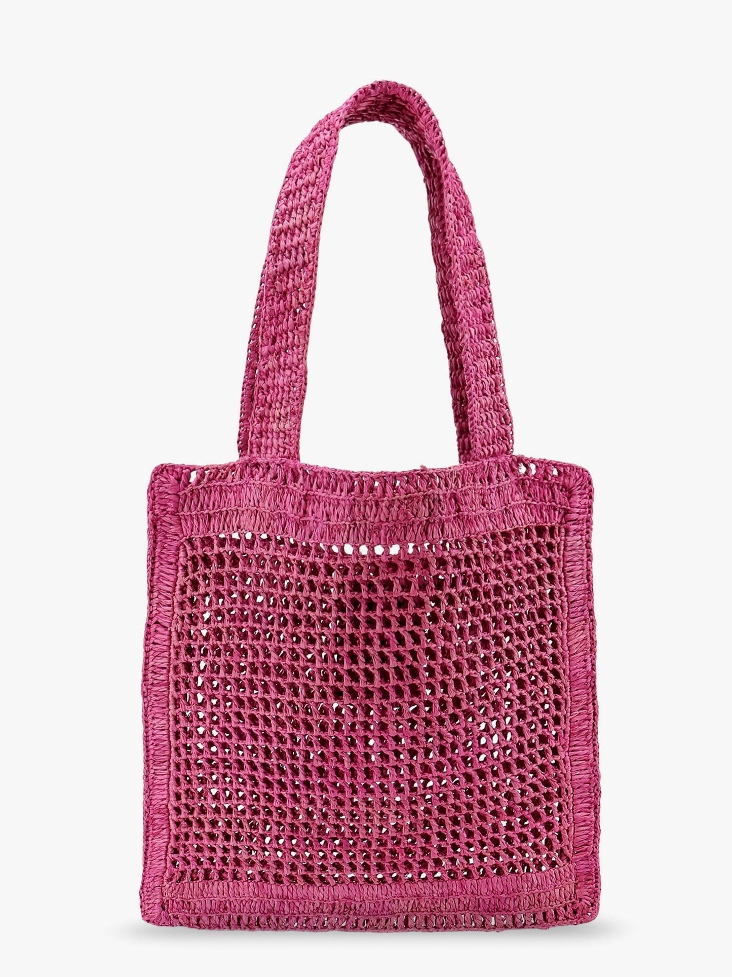 CHLOE' Summer banana rafia tote bag