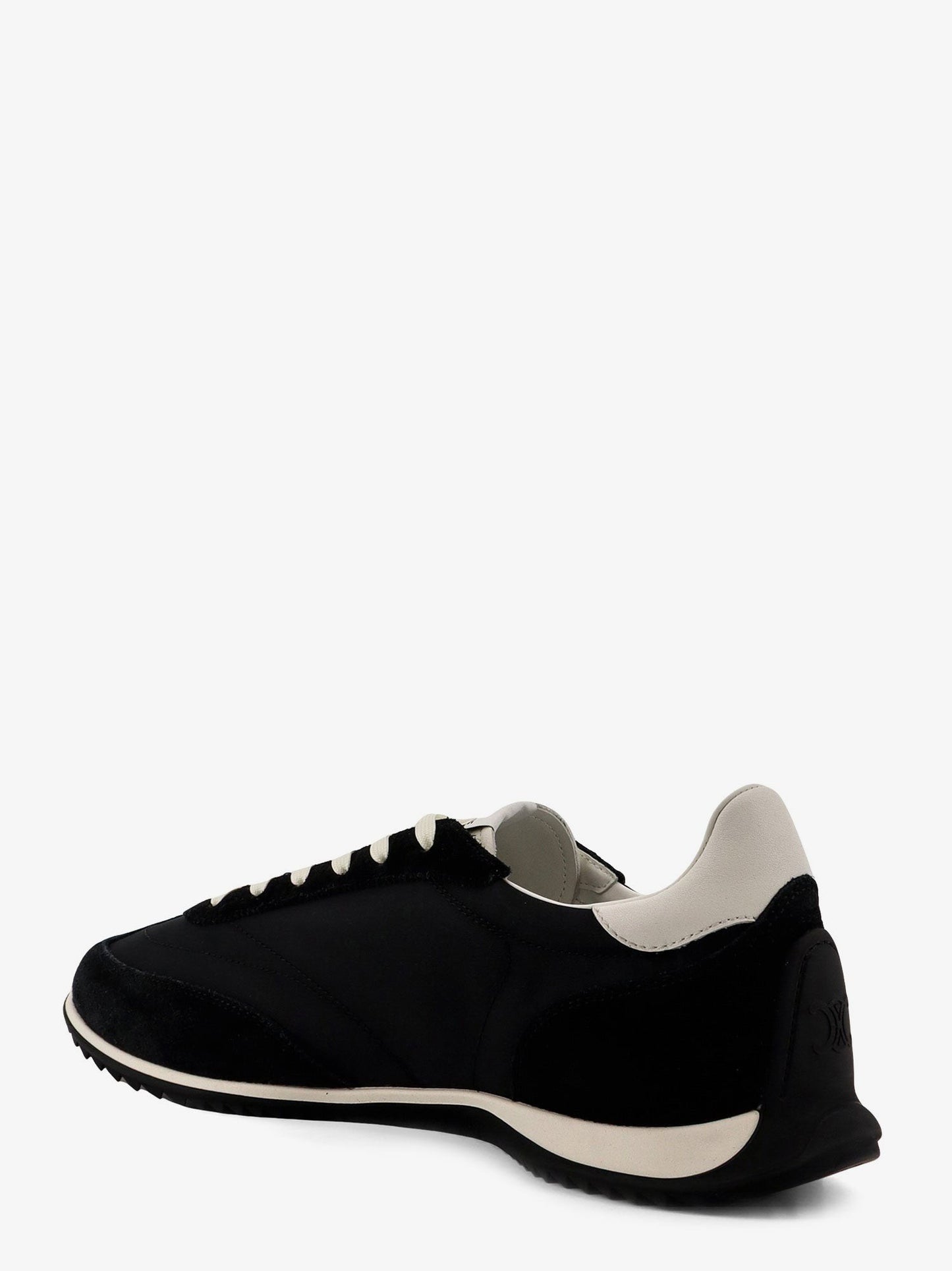 Celine Super Light nylon and suede low-top sneakers