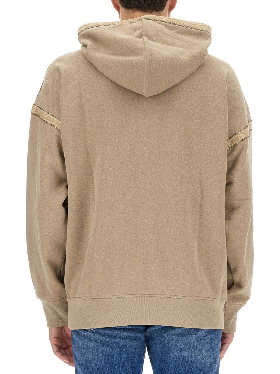 Helmut Lang SWEATSHIRT LOGO EMBROIDERY