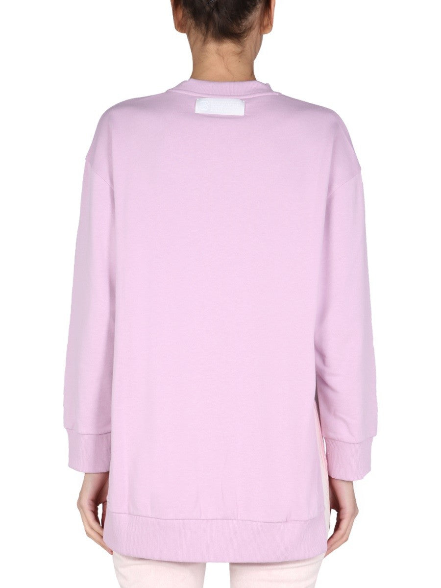 stella mccartney SWEATSHIRT WITH 3D LOGO