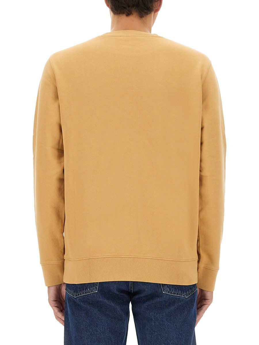 Maison Kitsune SWEATSHIRT WITH LOGO PATCH