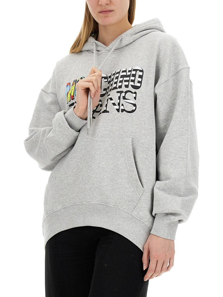 MOSCHINO JEANS SWEATSHIRT WITH LOGO