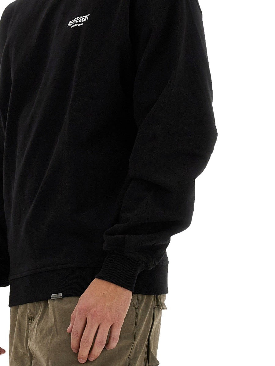 Represent SWEATSHIRT WITH LOGO