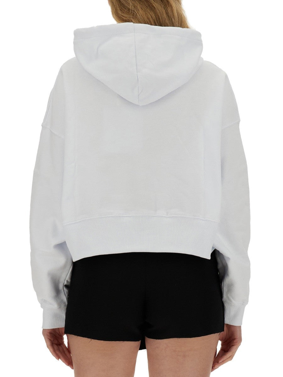 msgm SWEATSHIRT WITH LOGO