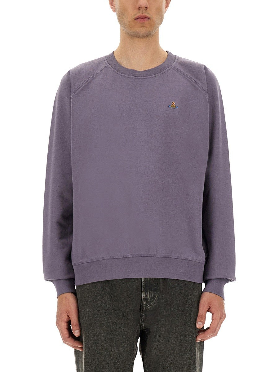 Vivienne Westwood SWEATSHIRT WITH RAGLAN SLEEVES