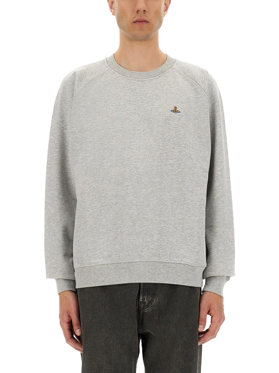Vivienne Westwood SWEATSHIRT WITH RAGLAN SLEEVES