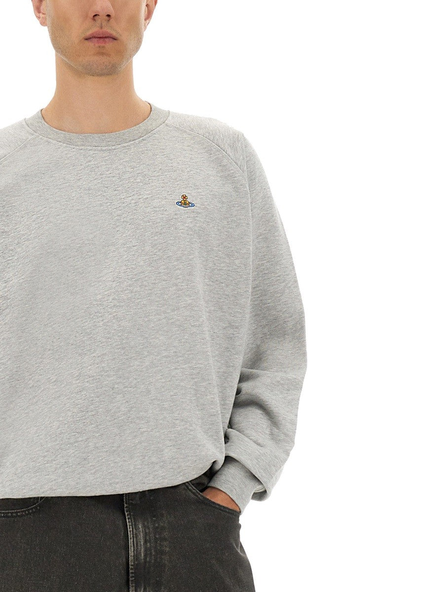 Vivienne Westwood SWEATSHIRT WITH RAGLAN SLEEVES